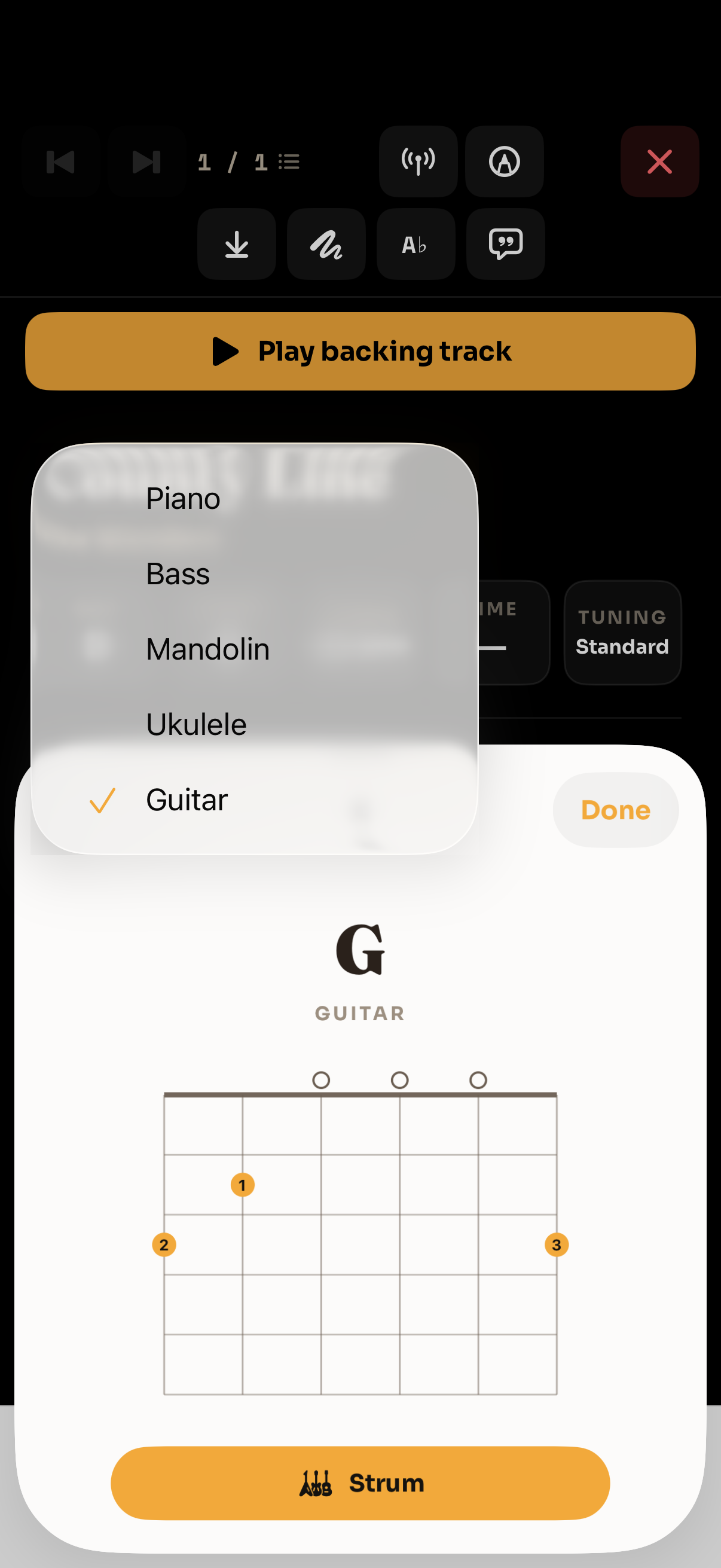 MusicianOS — Chord diagrams